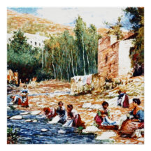 "Gypsy(Romani) Washday"