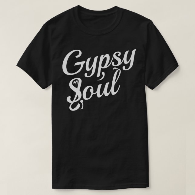 Gypsy Soul T Shirt (Design framsida)