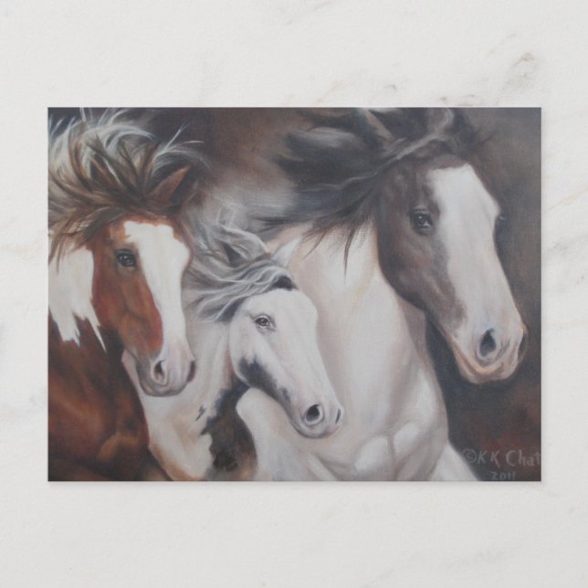 Gypsy Springa Vykort (Framsida)