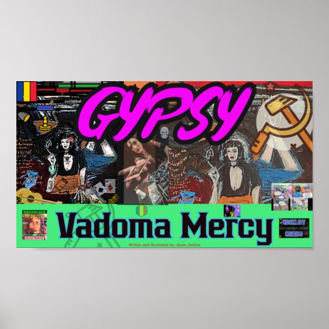 GYPSY - VADOMA MERCY POSTER (Framsidan)