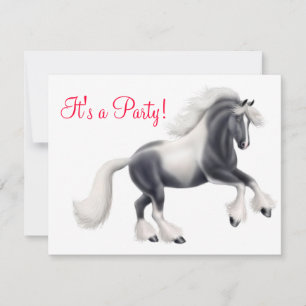 Gypsy Vanner Cob Horse Inbjudan