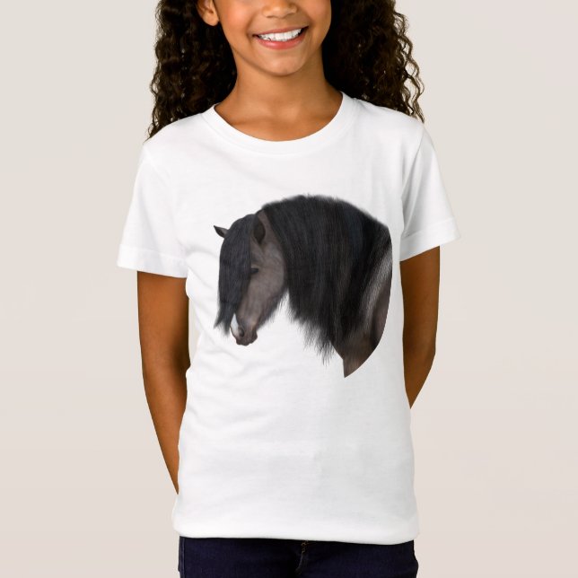 Gypsy Vanner / Gypsy Horse Tee Shirt (Framsida)