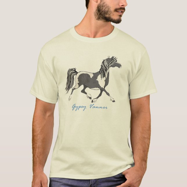 Gypsy Vanner Horse Tee (Framsida)
