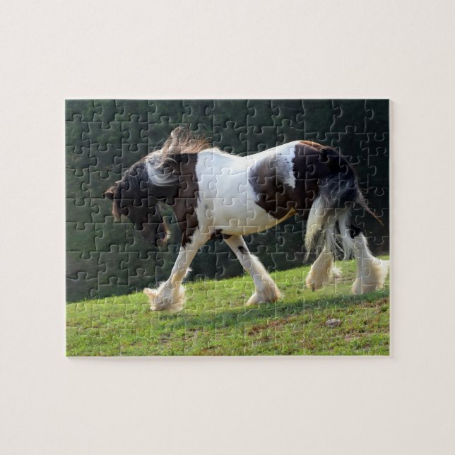 Gypsy Vanner Pussel (Horisontell)