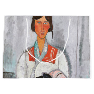 Gypsy Woman med Baby, Modigliani