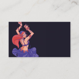 Gypsys stamdansare med cymbals lojalitetskort