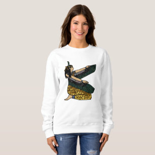 Gyptiska gudinna livmodern sweatshirt tee