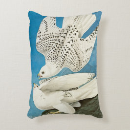 Gyrfalkons, alias Gerfalcons, av John James Audubo Prydnadskudde