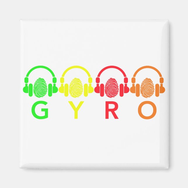 GYRO Magnet (Framsidan)