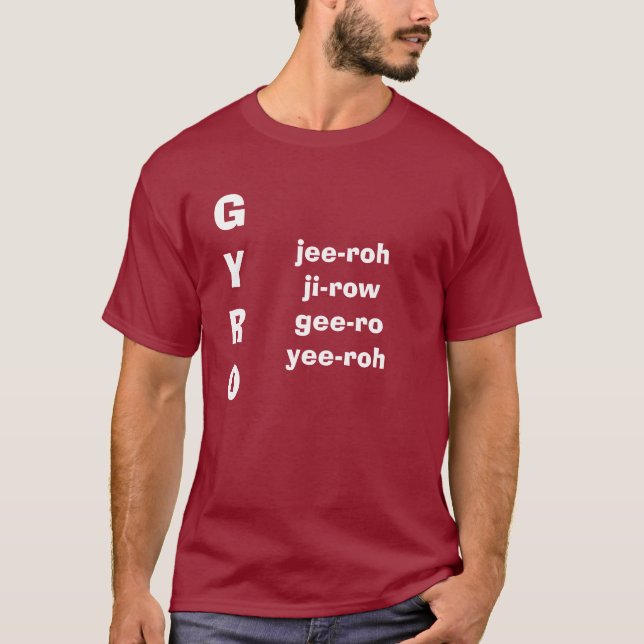 GYROSKOP TEE (Framsida)