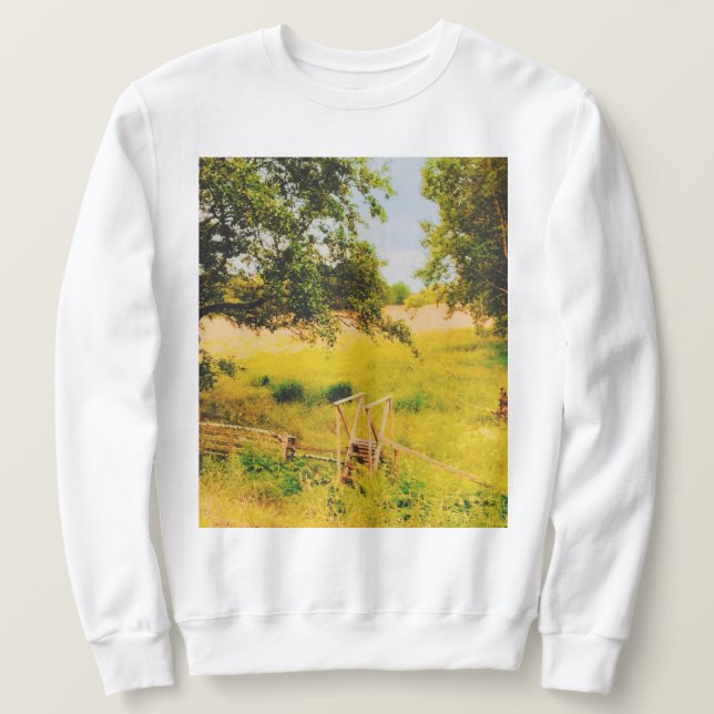 Gysinge Sommaräng  Lång Ärmad Tröja (Design framsida)