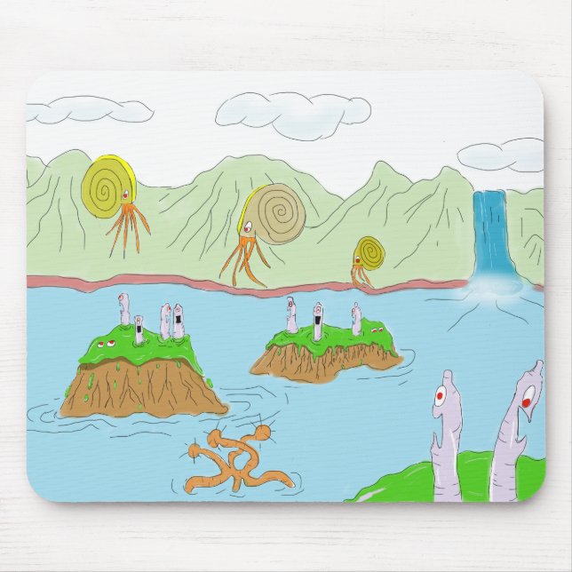 gyttjan har ögon musmatta (Framsidan)