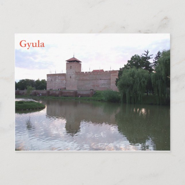 Gyula castle - Ungern Vykort (Framsida)