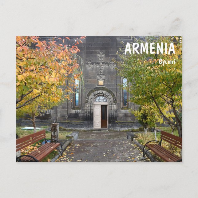 Gyumri i Armenien Vykort (Framsida)