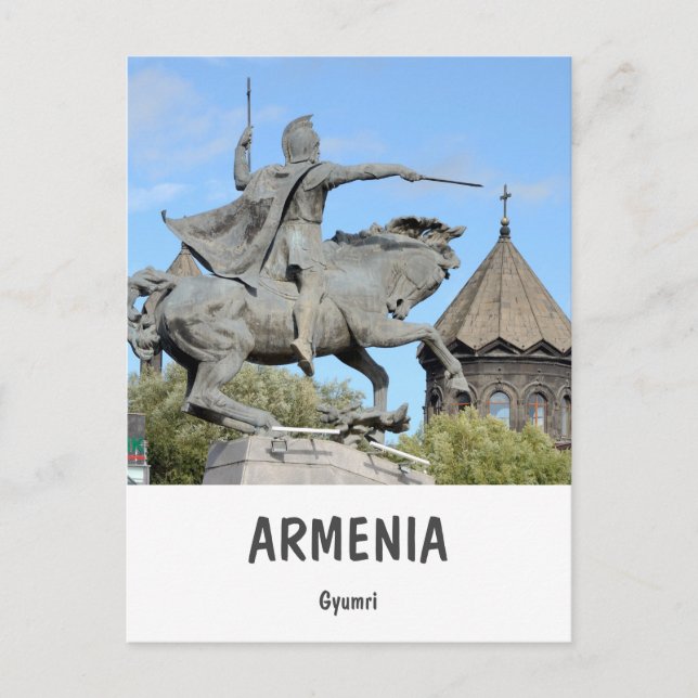 Gyumri i Armenien Vykort (Framsida)