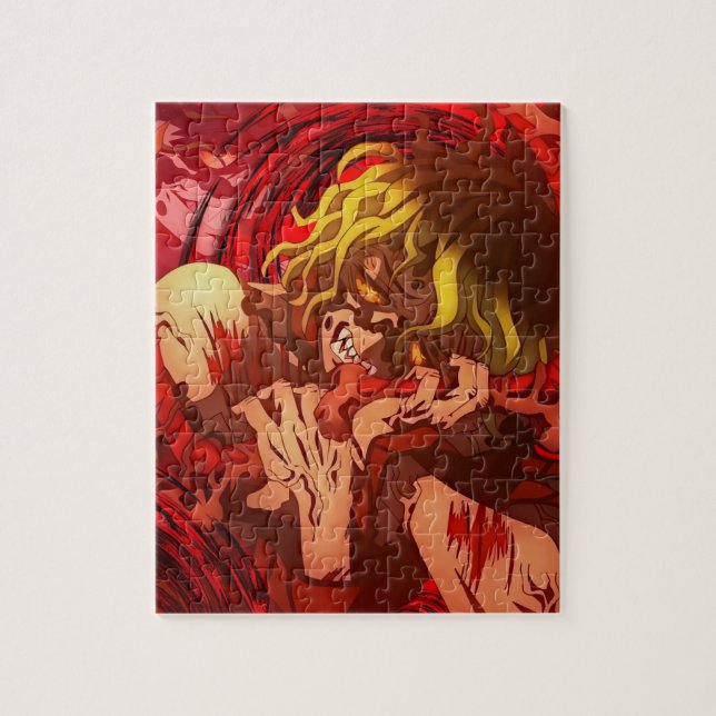 Gyutaro Upper Måne 6 Pussel (Vertikal)