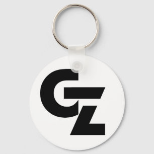 GZ Frimärke Logotyp Nyckelring