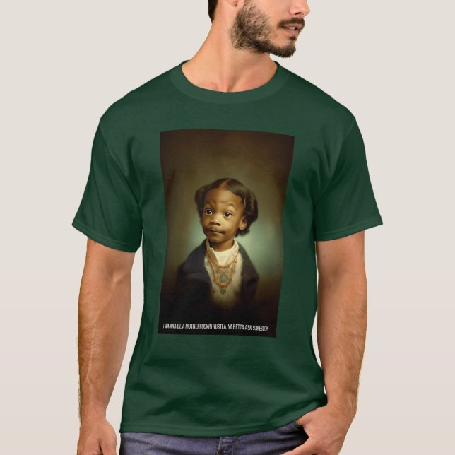 Gz och Hustlas Baby Snoop T Shirt (Framsida)