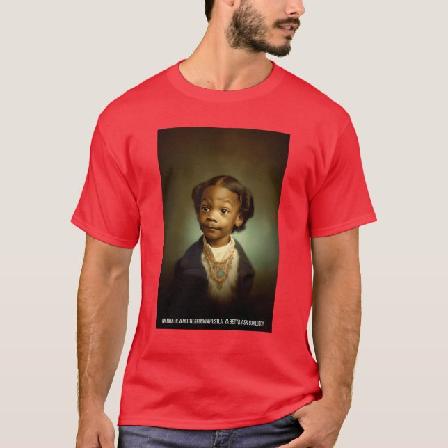 Gz och Hustlas Baby Snoop T Shirt (Framsida)