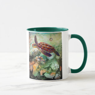 H1MZ CBjork seaturtle Mugg