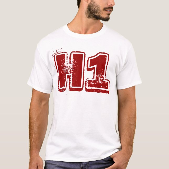 H1N1 TEE SHIRT (Framsida)