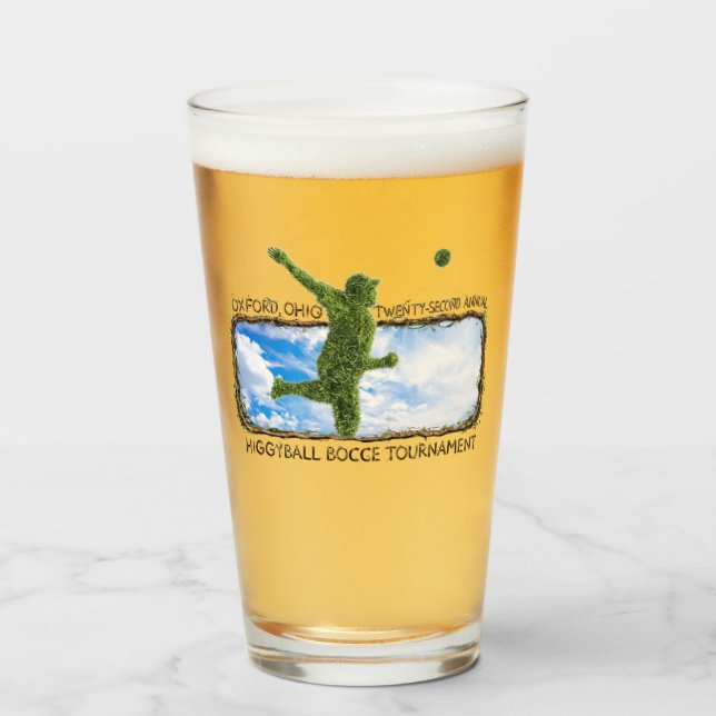 H22 Logotyp Pint Glas (Framsida fylld)