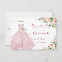 H2 Rosa Glittrande Quinceanera Klänning Spara Datu