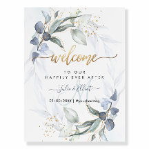 H2 Rustig Dusty Blue Gum Eucalyptus Välkommen