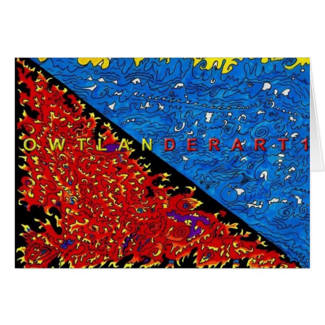 H2o/avfyrar OBS Kort (Framsidan Horizontal)