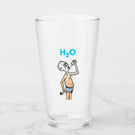 H2O Den törstige mannen glas