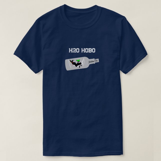H2O HOBO - utvaskad åsna Jackstone Dibs T Shirt (Design framsida)