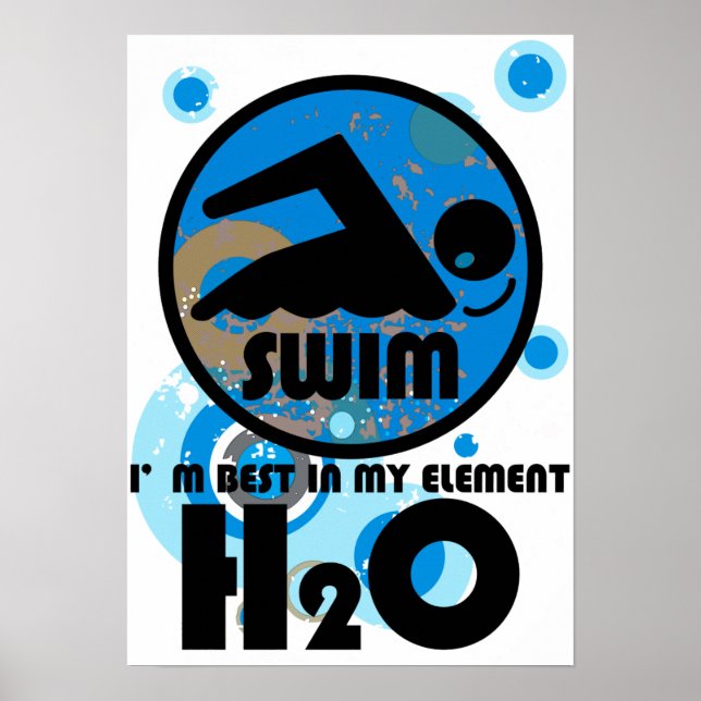 H2O_SWIMMER POSTER (Framsidan)