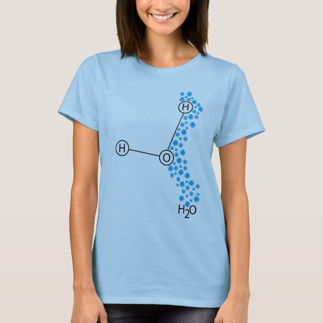 h2o - vatten tee shirt (Framsida)