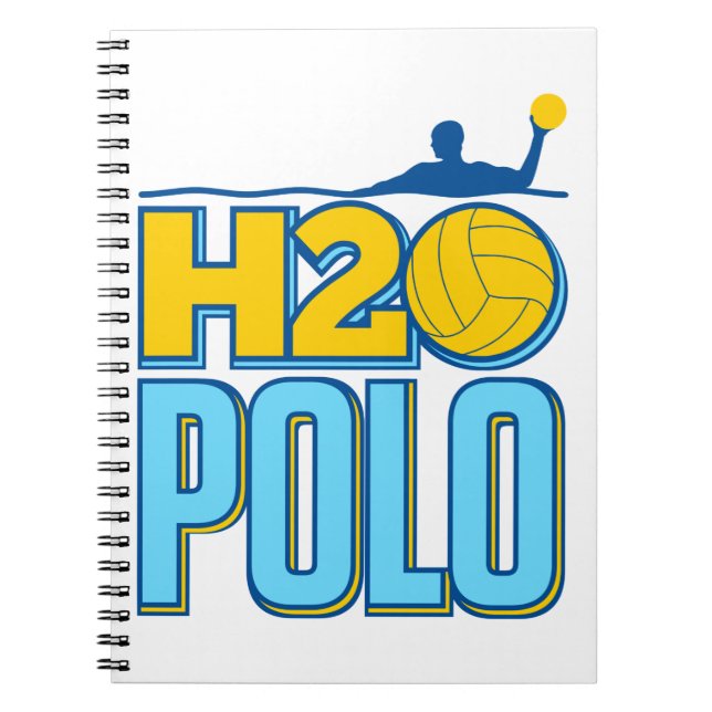 H2O Vattenpolo Anteckningsbok (Framsidan)
