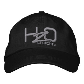 H2OChurch.tv = Broiderad Logotyp Hat Broderad Keps