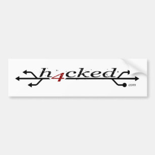 h4cked.com klistermärke