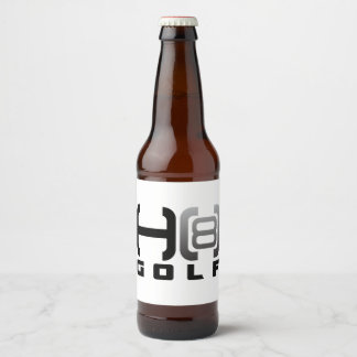 H8 Golf Beer Etiketter 