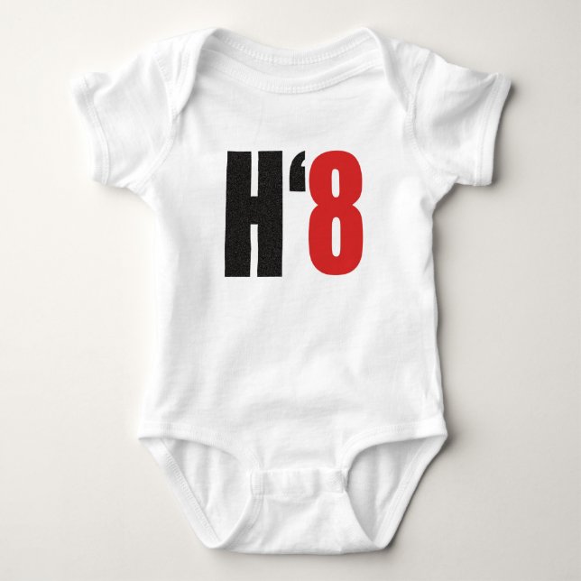 H8TE - Rösta inte på stötta 8 T Shirt (Framsida)