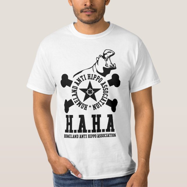 H.A.H.A-skjorta T Shirt (Framsida)