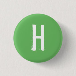 "H" Alfabet, avtagbart (#7) Knapp
