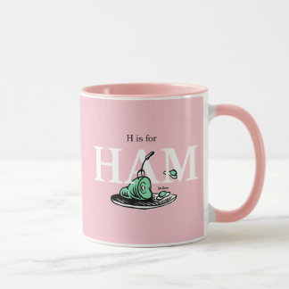 "H är för HAMN" | Alfabetdesign Mugg