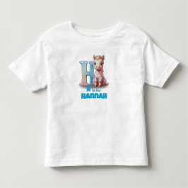 H är för Hannah – Anpassad barnt-shirt T Shirt