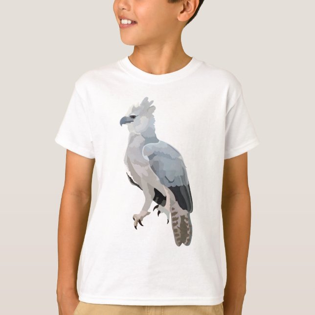 H är för Harpy Eagle T Shirt (Framsida)