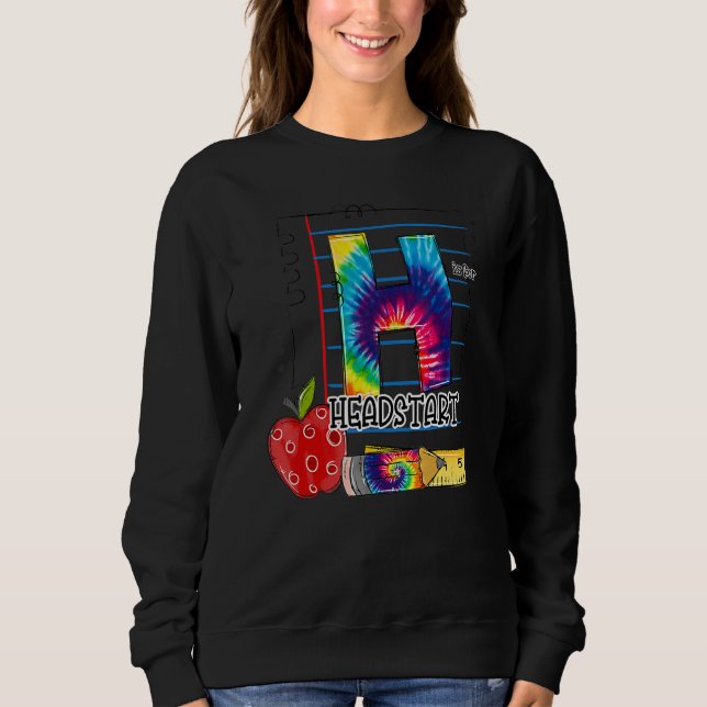 H Är För Headstart Tacksamhet Första Skoldagen T Shirt (Framsida)