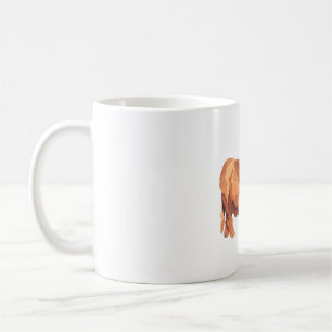 H är för Highland Cow Kaffemugg