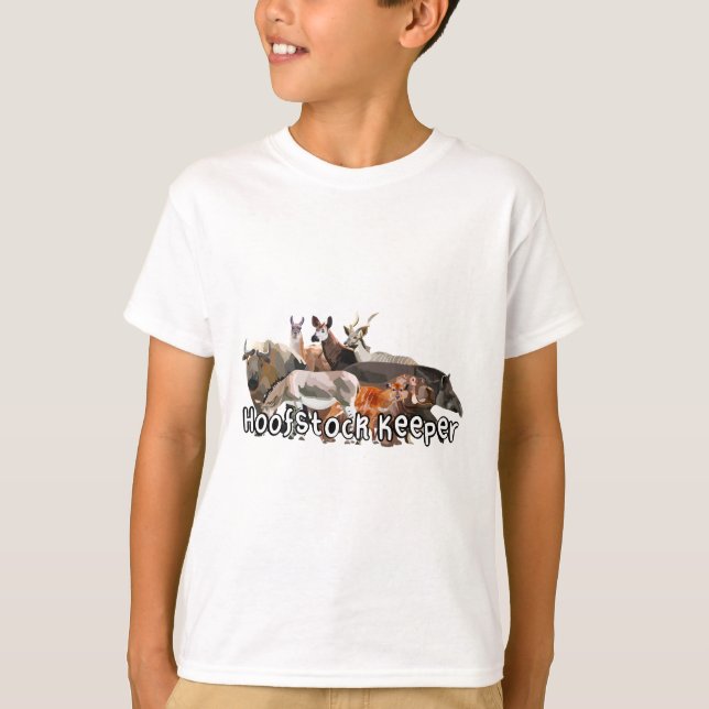 H är för Hoofstock Keeper T Shirt (Framsida)