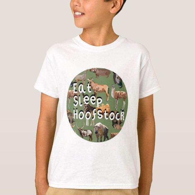 H är för Hoofstock T Shirt (Framsida)