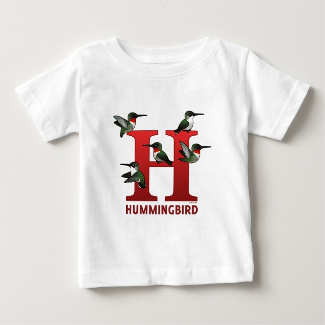 H är för Hummingbird T-shirt (Framsida)
