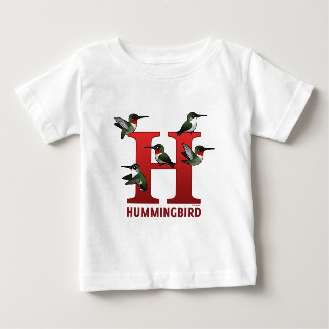 H är för Hummingbird Tee (Framsida)