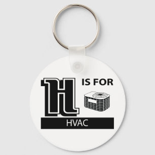 H är för HVAC Nyckelring
